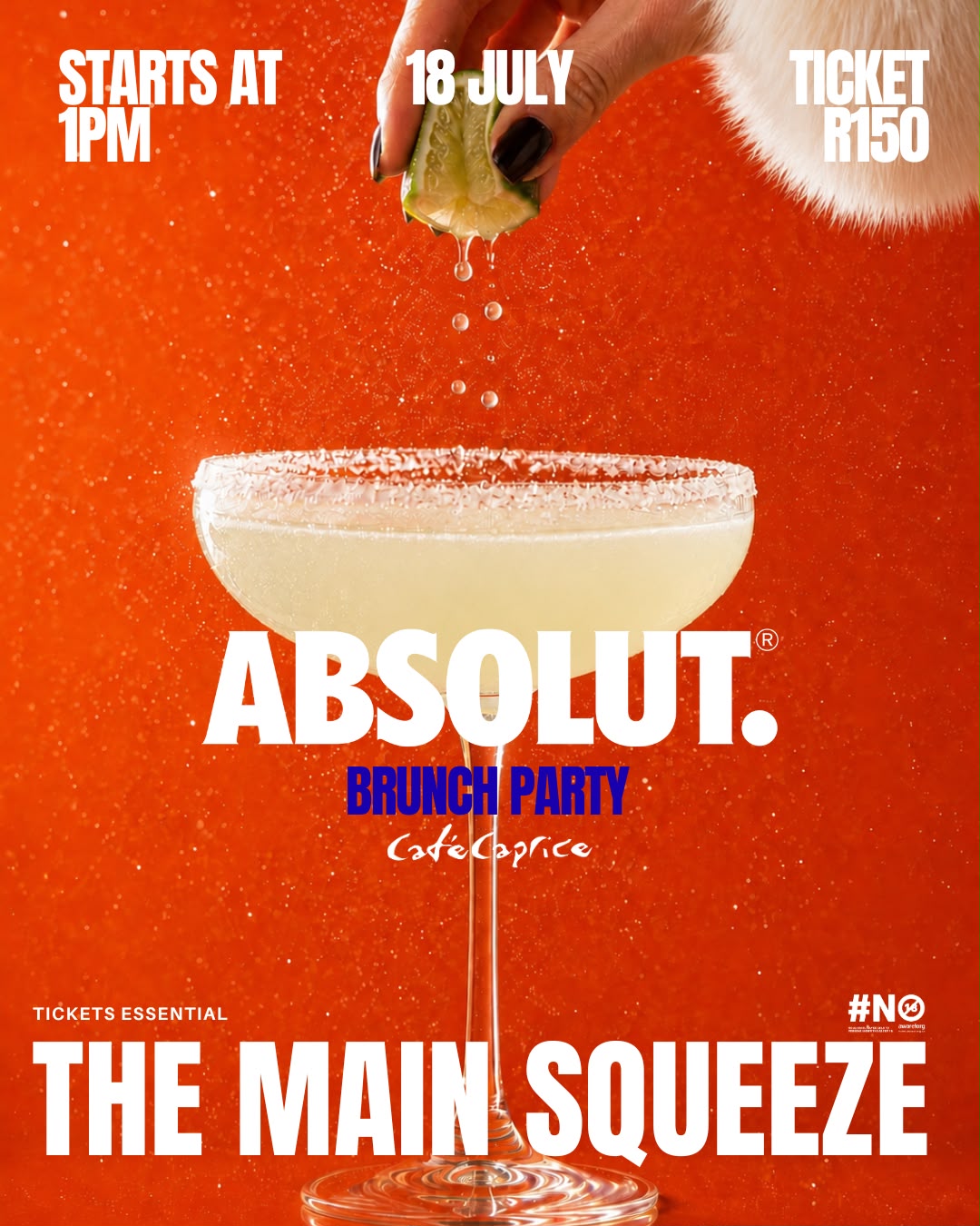 Café Caprice Brunch — Absolut Main Squeeze