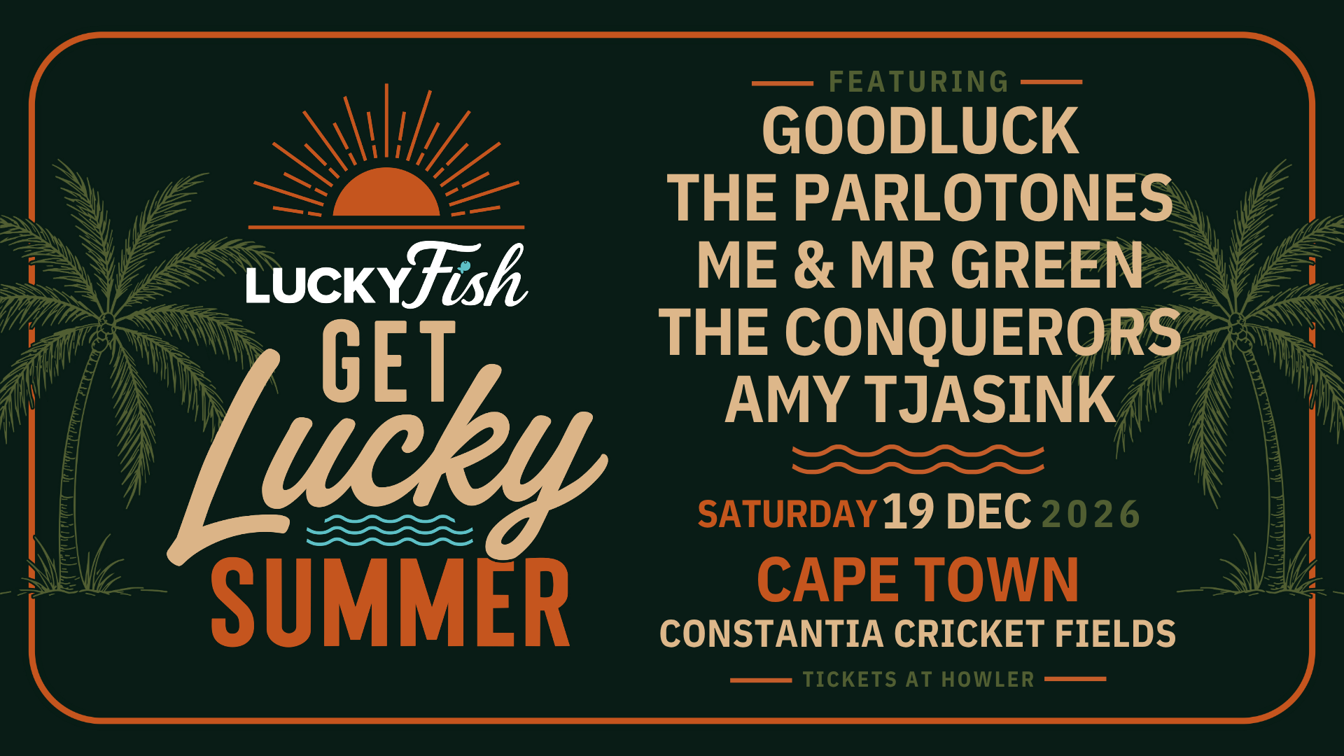 Get Lucky Summer Constantia Cape Town