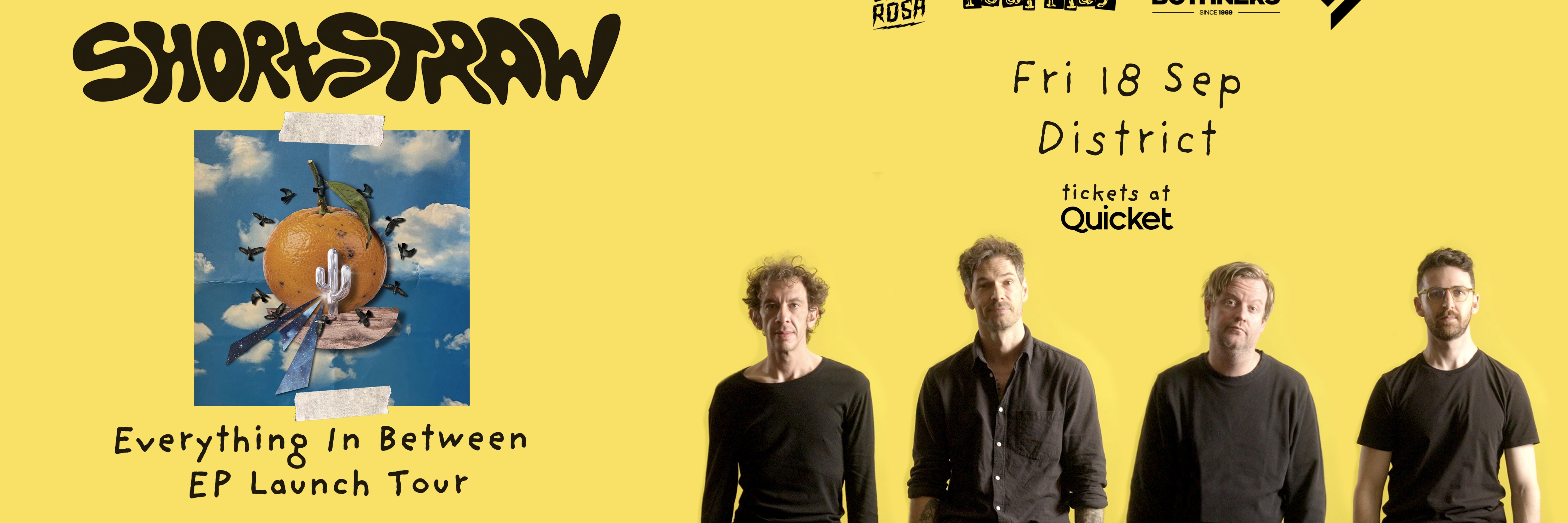 Shortstraw — Everything In Between EP Launch Tour