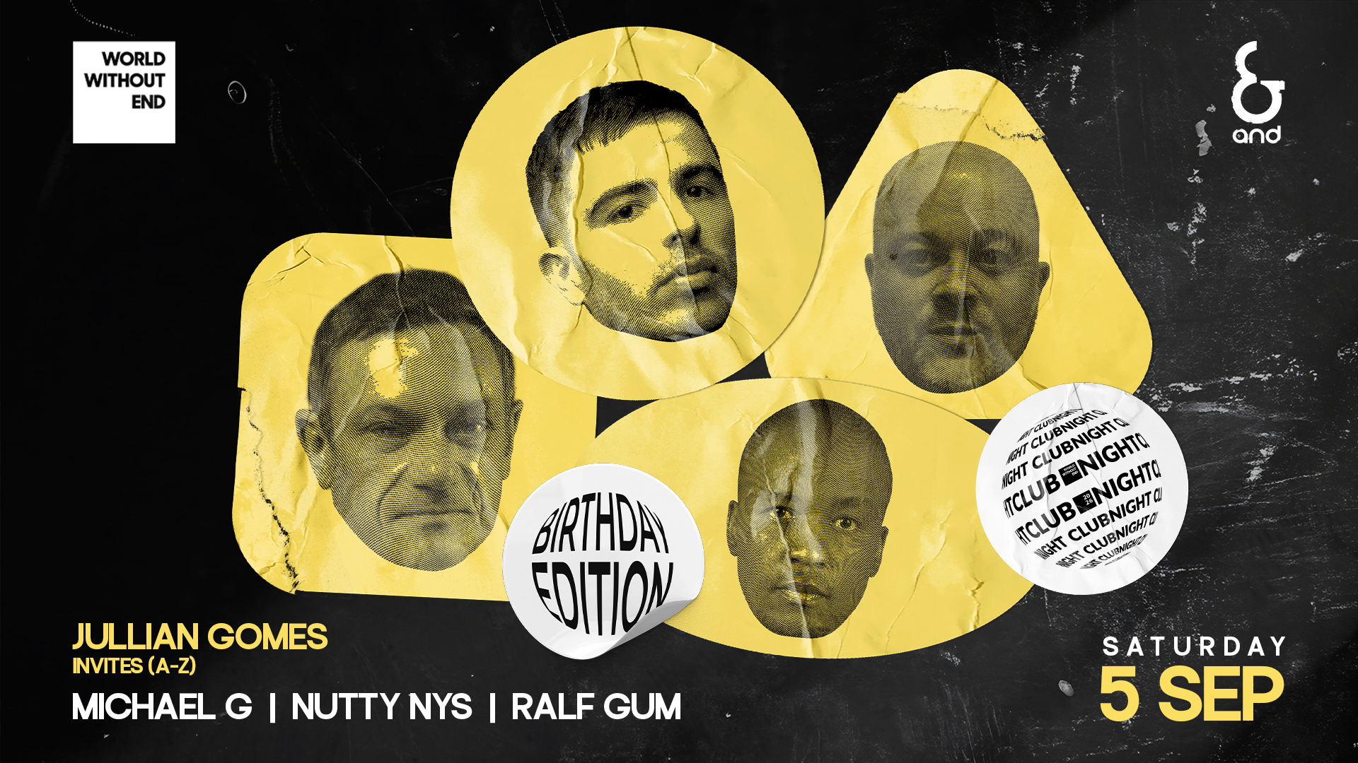 World Without End — 8th Birthday (JHB)